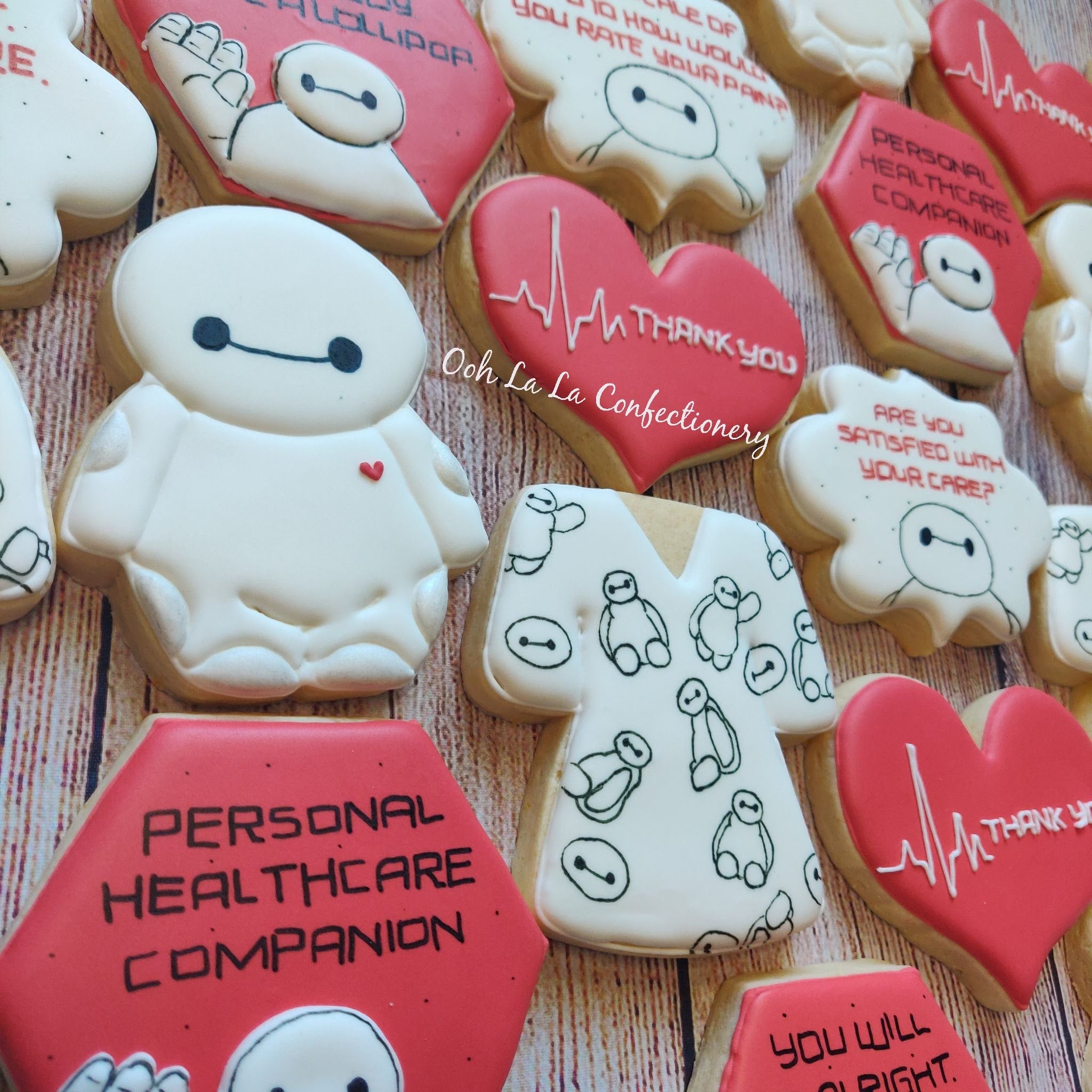 Custom Sugar Cookies - Character Set - Elaborate