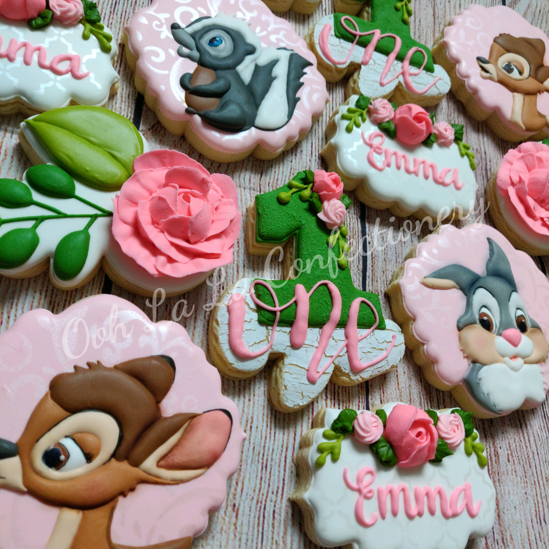 Custom Sugar Cookies - Character Set - Elaborate